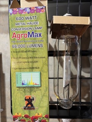 AgroMax 600w Metal Halide Conversion Lamp