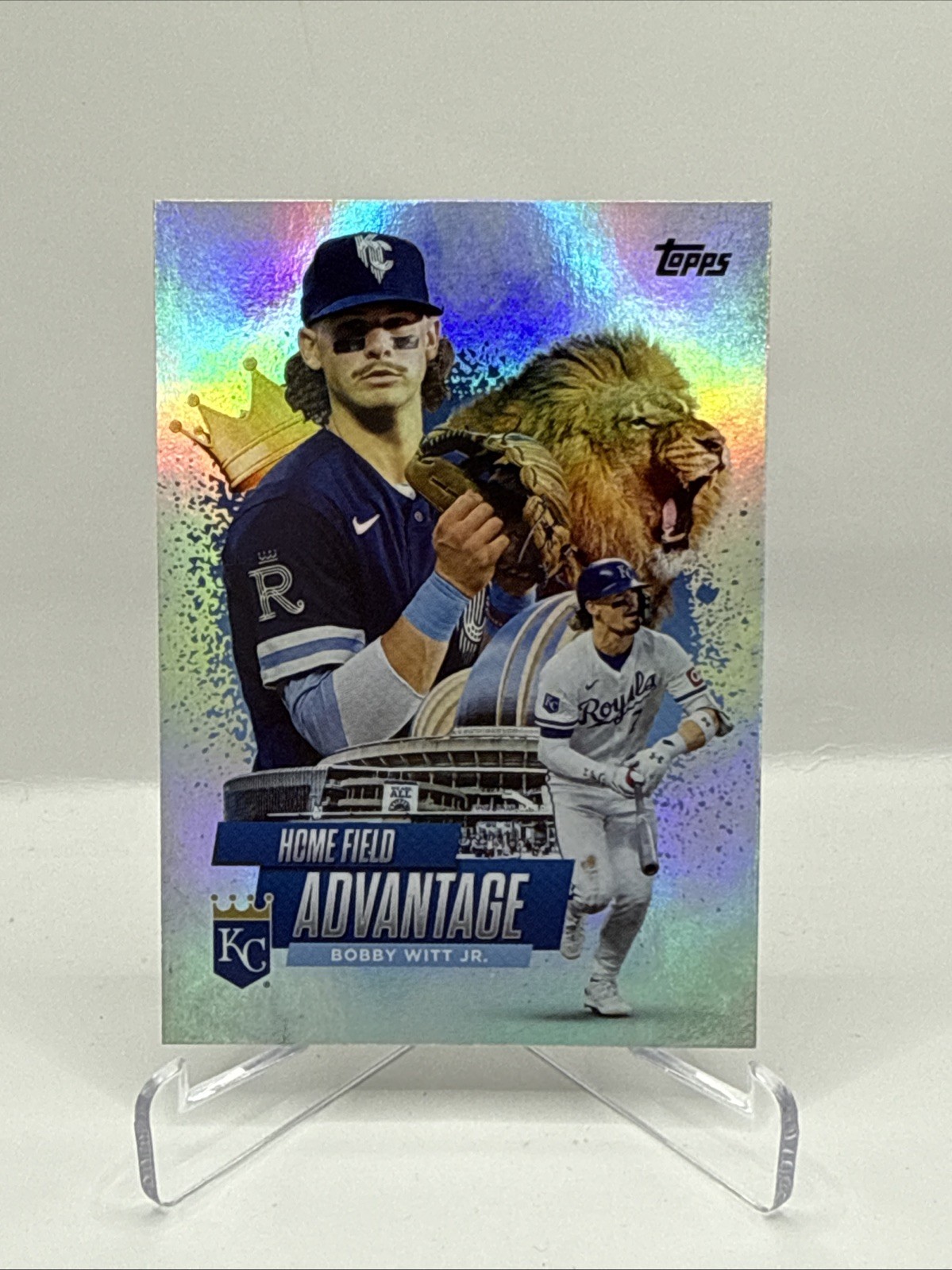 2025 Topps Series 1 - Home Field Advantage Bobby Witt Jr. #HA-8 Kansas City