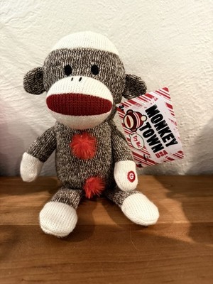 Gemmy Monkey Town Sock Monkey Plush Animated 2011 Target NWT WORKS