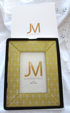 Julien Macdonald for QVC Yellow Gold Heavy Glass Photo Frame 4" x 6" Boxed