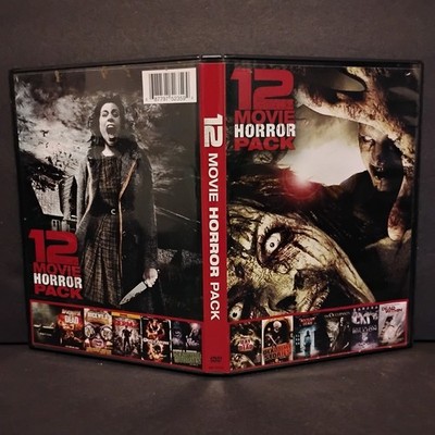 12 MOVIE HORROR PACK - DVDs - 12 Horror Movies on 2 Discs