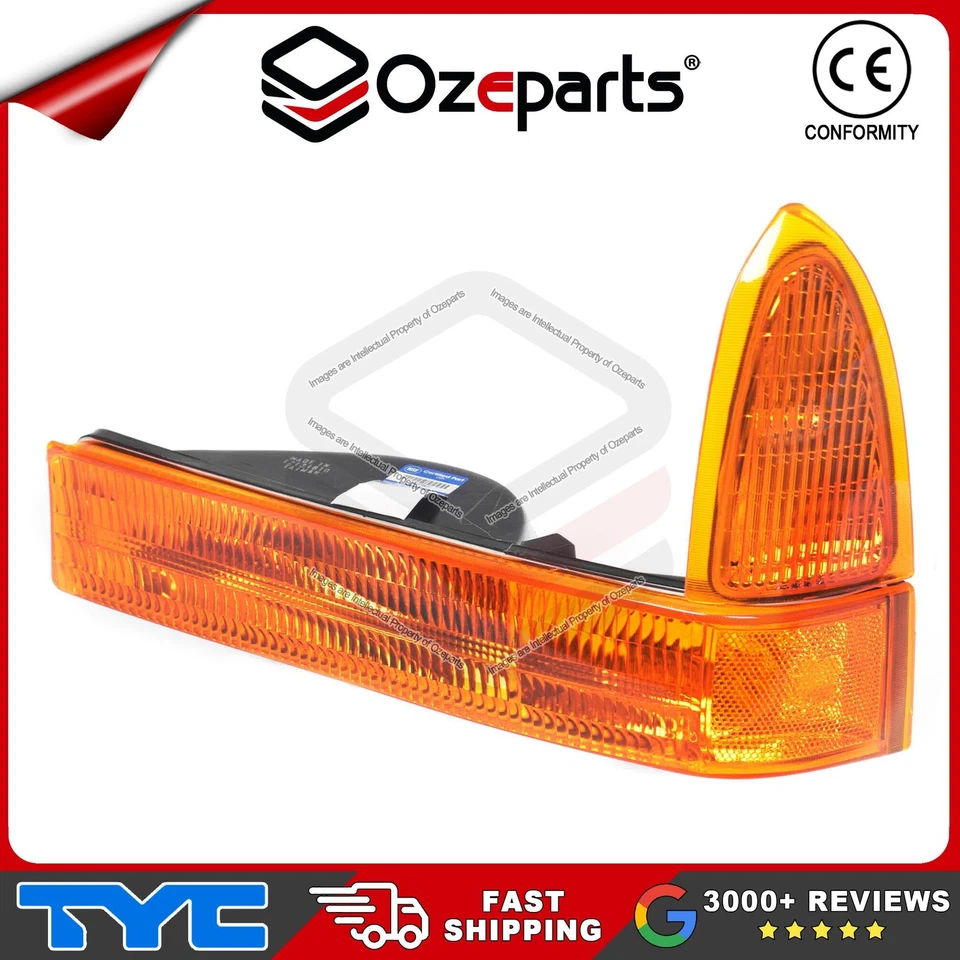 Set Pair LH+RH Corner Light Indicator Lamp For Ford F Truck F250 F350 2001~2006 - Image 3 of 4