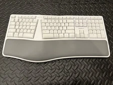 Rare Macally BTERGOKEY Bluetooth Ergonomic Split Keyboard for Mac iPhone iPad