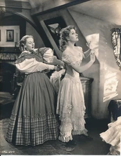 GREER GARSON KAREN MORLEY Original Vintage 1940 PRIDE AND PREJUDICE MGM DW Photo