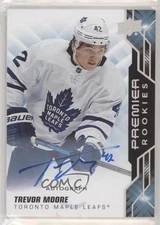2019 Upper Deck Premier Rookies Silver Spectrum Trevor Moore #88 Rookie Auto RC