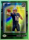 2024 Panini Donruss Optic - Rated Rookie Drake Maye #229 Green Hyper Prizm RC 📈