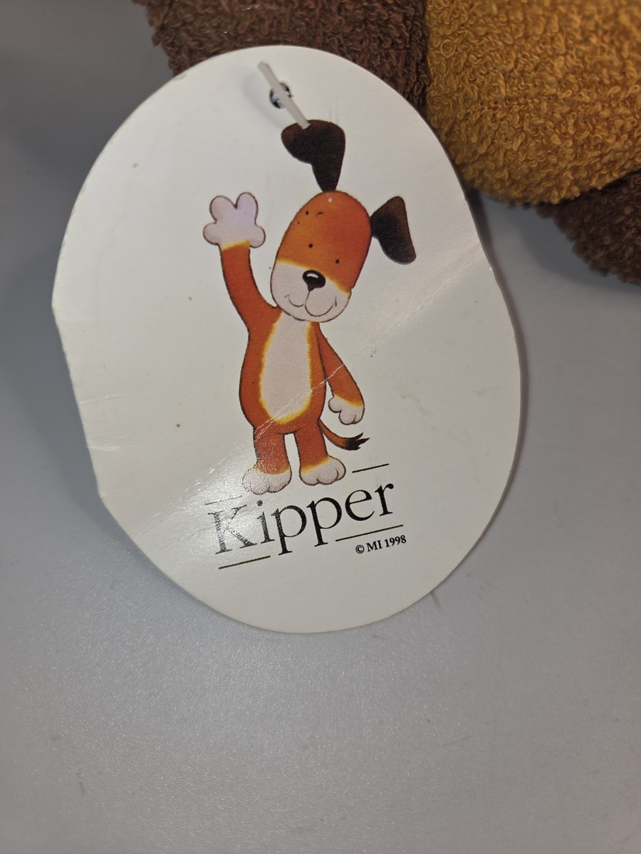 1998 Kipper The Dog Plush Prestige Toy Corp Terrycloth Stuffed