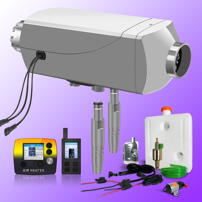 #ad 8KW 12V Diesel Heater with Air amp; Water Heating for RV Remote Control amp; LCD Disp $308.99