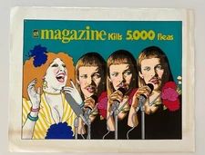 RARE & Unique vintage BETTE MIDLER Art Print 22”x 28” Magazine (band) Drag Queer