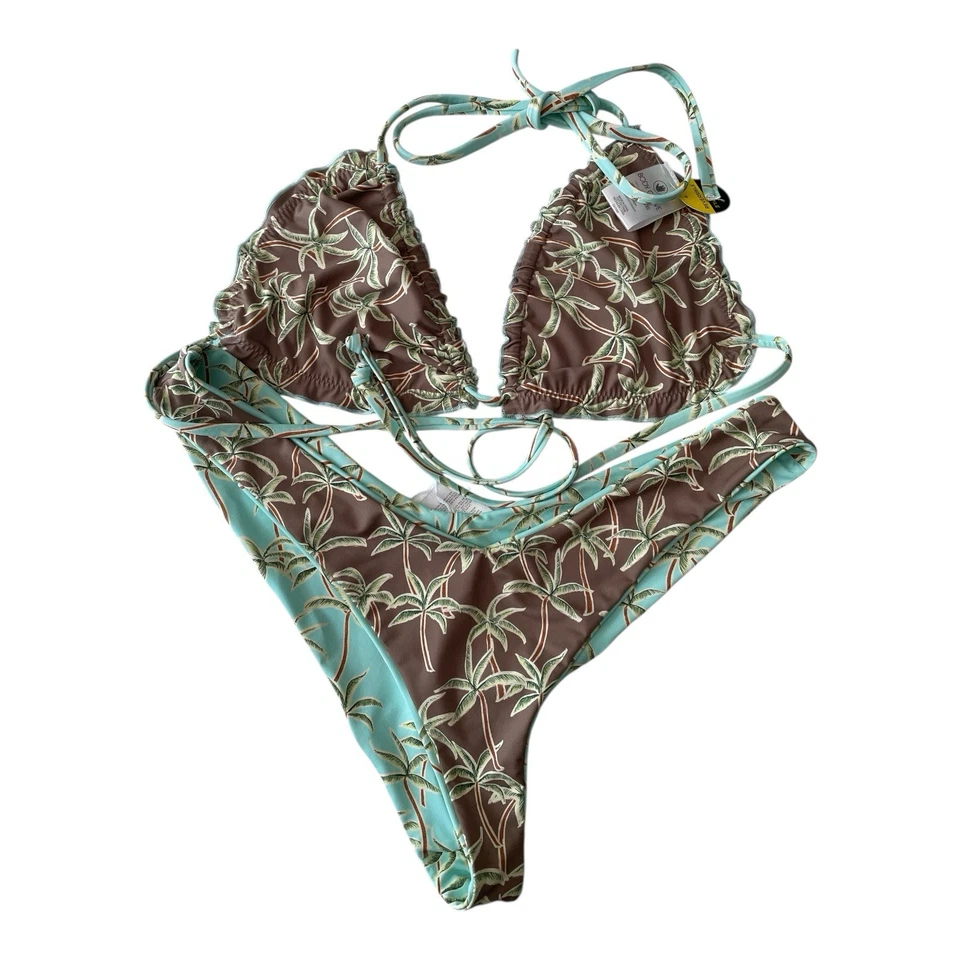 BODY GLOVE Dita Reversible Top & Bottom 2-Piece Bikini Swimsuit XL NEW - Image 2 of 4