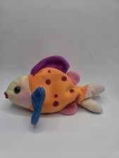 1999 Ty Beanie Baby Fish Lips Vintage 90s Retired Plush Toy