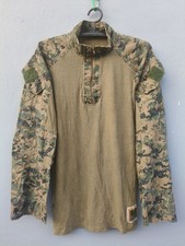 USMC Woodland Marpat Camo Frog Combat Shirt Size M-R