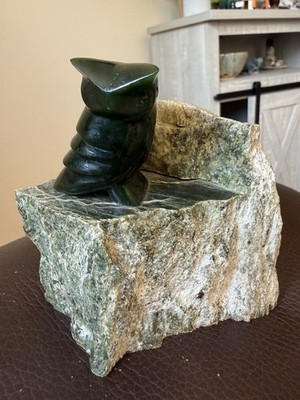 Owl On Stine Figurine