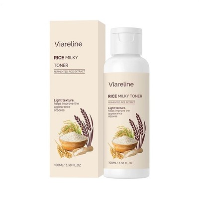 Rice Toner for Face, Milky Toner with Rice Extract & Niacinamide