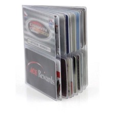 Hipster Double High 10 Page Wallet Insert for Credit Cards