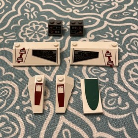 LEGO Star Wars: ARC-170 Starfighter (8088) Incomplete No Minifigs read desc!