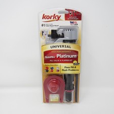 Korky Universal High Performance Platinum Fill Valve and Flapper Kit 818MP