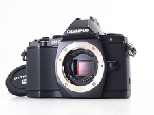 Olympus OM-D E-M5 Black Mirrorless Digital Camera Body MFT Micro 16.05MP