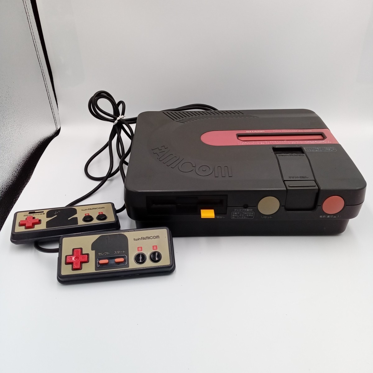 その他 SHARP TWIN FAMICOM AN-505 TWIN FAMICOM SHARP Console AN-505-RD Red Tested System