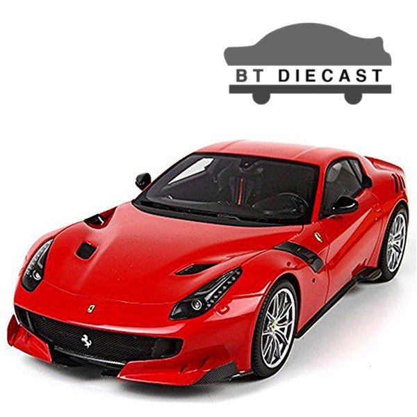 BBURAGO 2017 FERRARI F12TDF 1/24 DIECAST MODEL CAR RED 26021 | eBay