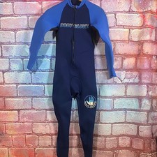 Body Glove Men s XS Full Length Surf Cold Water Wetsuit Blue Zip Front