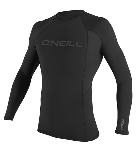 Men's Thermo-X Long Sleeve Crew-Neck Rashguard Top, UPF 50+ Sun Protection wi... - Picture 1 of 6