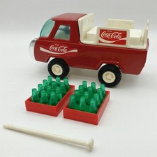 Vintage Japanese Tin Toy Truck Coca Cola Showa Era