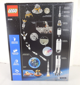 LEGO Ideas: Lego NASA Apollo Saturn V (92176) 21309 New Sealed