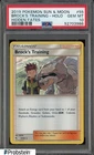 2019 Pokemon Sun & Moon Hidden Fates #55 Brock's Training Holo PSA 10 GEM MINT