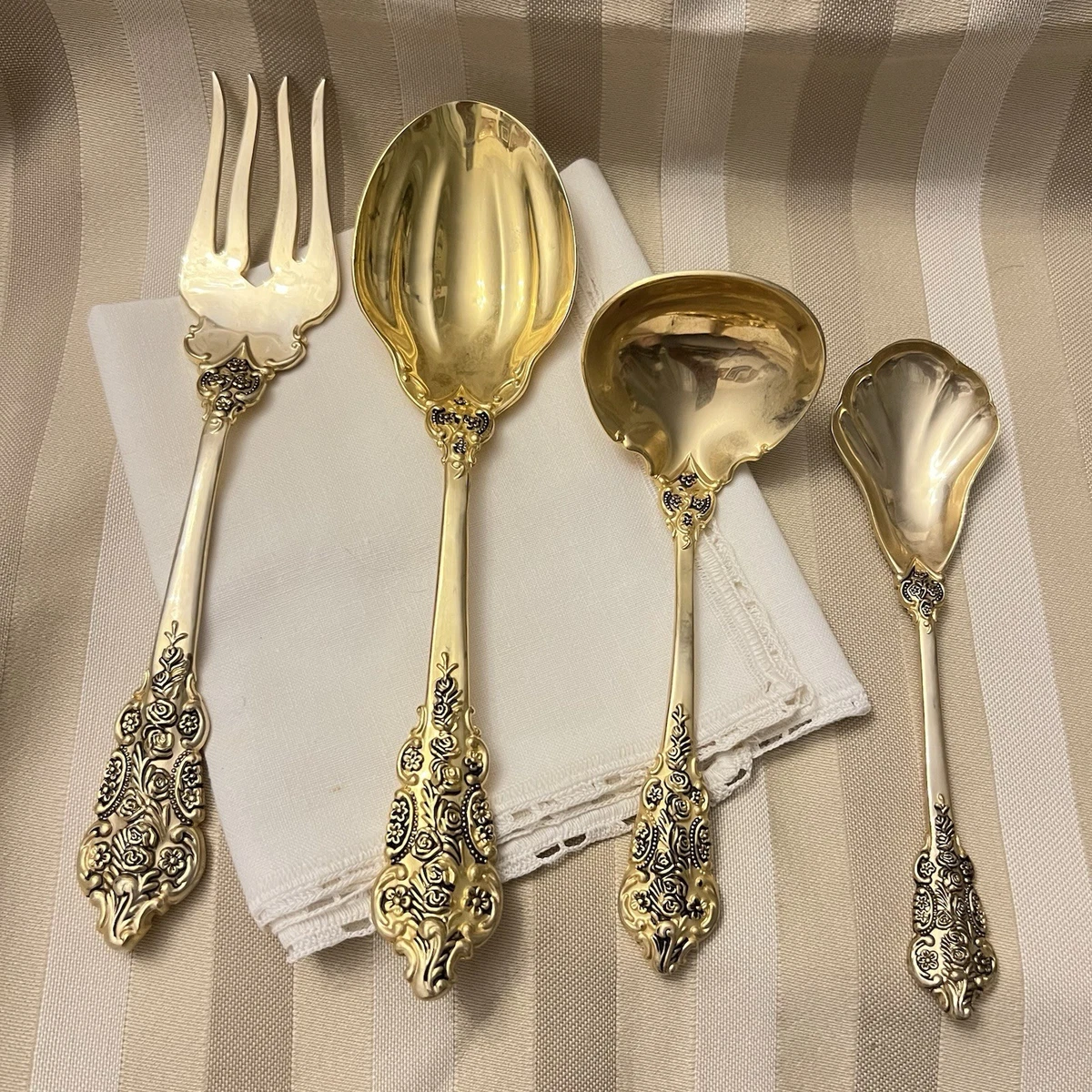 Rose Rogers Antique US Silver-Plated Flatware Sets for sale | eBay