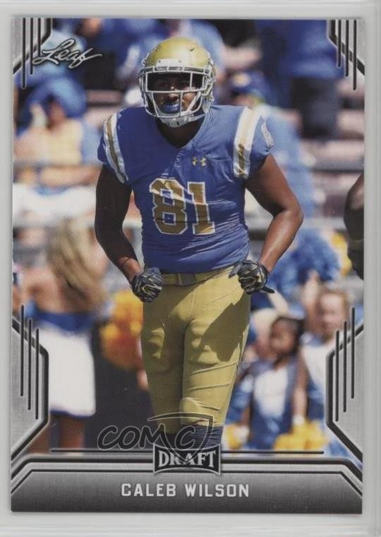 2019 Leaf Draft Caleb Wilson #08 Rookie RC uu6