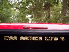 USS OGDEN LPD 5 Decal US NAVY Military USN S01