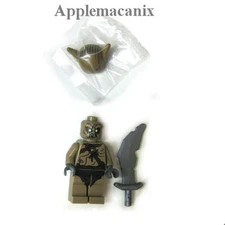 NEW LEGO The Hobbit 79010 King Battle Goblin Soldier Minifigure w/Scimitar Sword