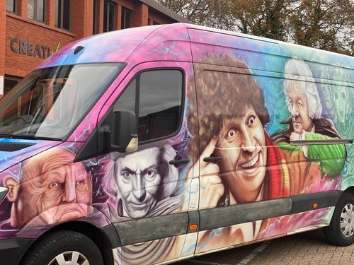 2014 MERCEDES-BENZ SPRINTER 313 CDI LWB  ***DOCTOR WHO ARTWORK***  ONE OF A KIND - Picture 1 of 22