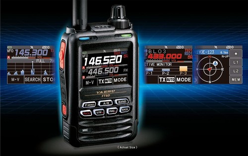 Transceptor de radio digital Yaesu FT5D HAM C4FM FM 2m 70cm Bluetooth grabación GPS - Imagen 13 de 16