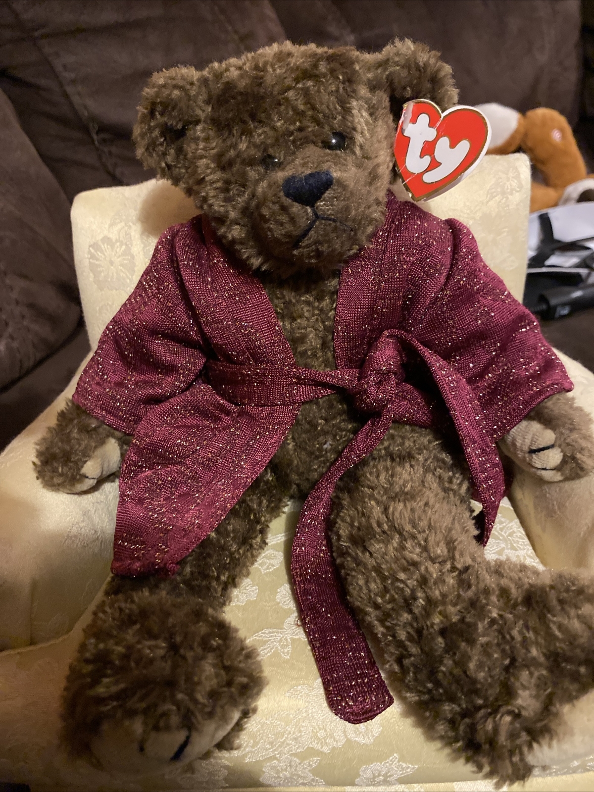 Vintage Kingstate Doll Furniture Victorian Parlor Arm Chair American