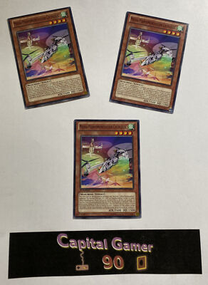 Yugioh Playset: 3x JOTL-DE024 Mecha-Phantomungeheuer Coltflügel -1. Auflage
