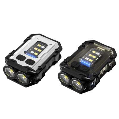 Portable LED Flashlight Magnetic Mini Keychain Torch Rechargeable 