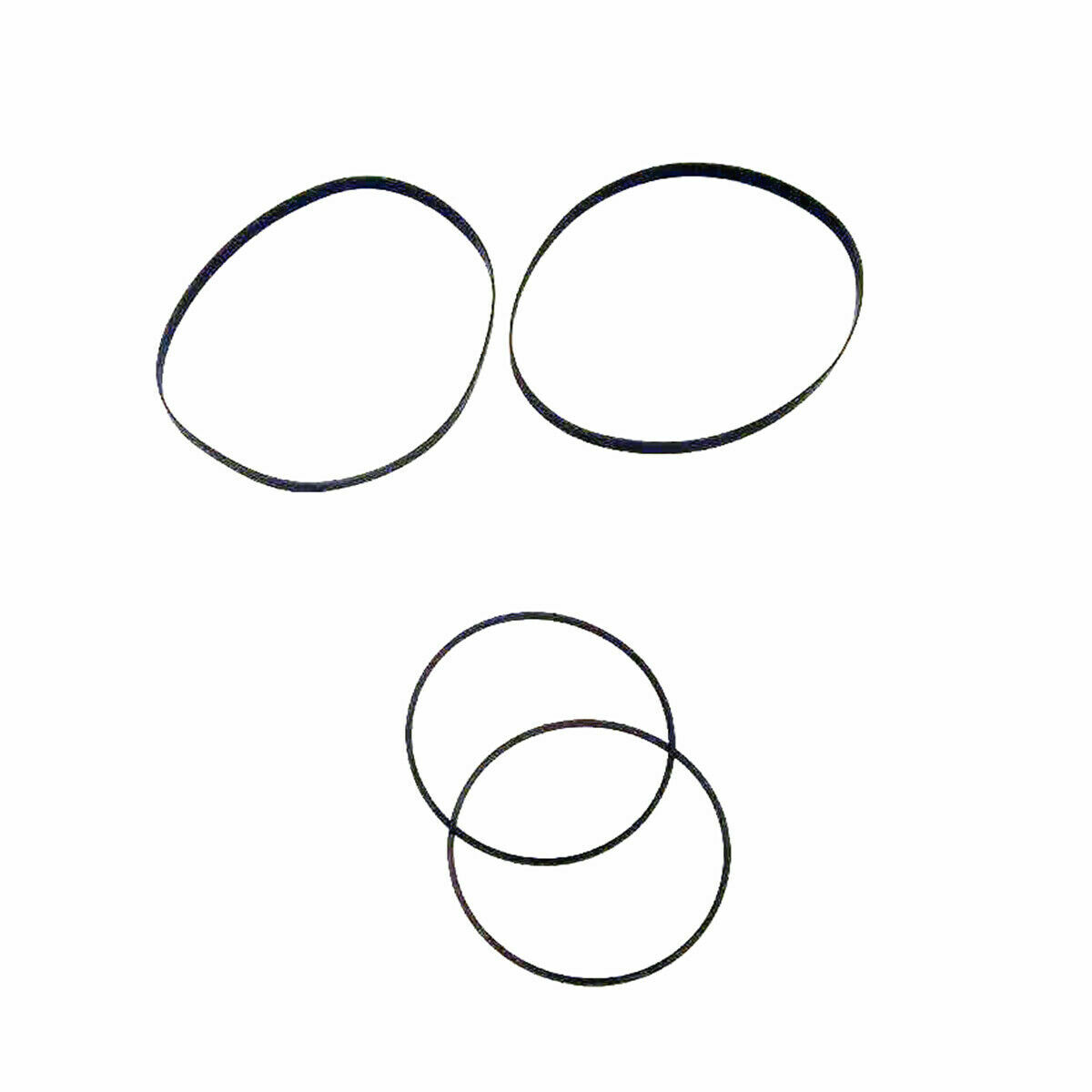 4-Pack Replacement Drive Belts For Sony TC-WR565 & TC-WR535 Cassette Decks