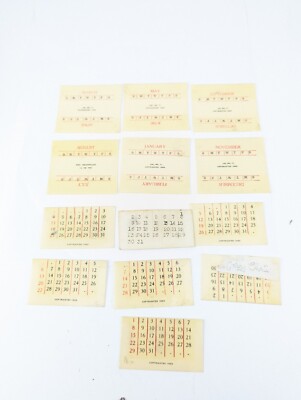 Antique 1893 Jennings Brothers Brass Perpetual Table Calendar | eBay