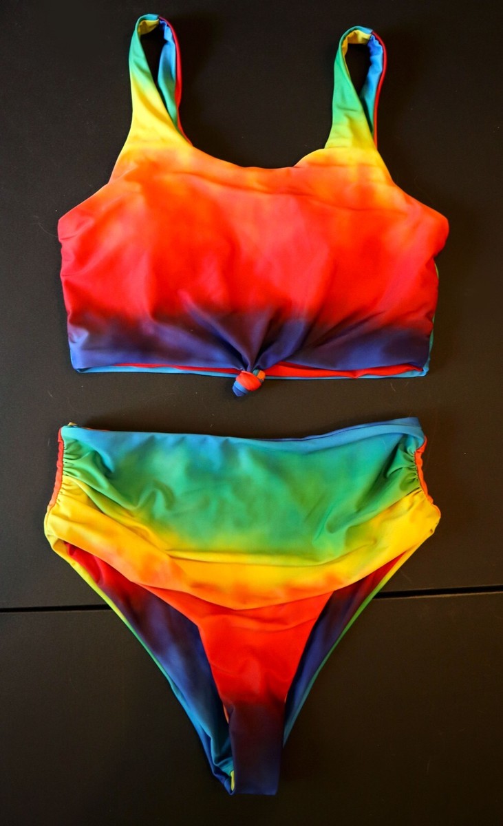 Womens Swimsuits Tie Dye Bikini Shein Shein 2pc Bikini Swimsuit