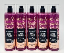 5 BATH  BODY WORKS EMILY CHAMPAGNE IN PARIS FINE FRAGRANCE MIST BODY SPRAY 8 OZ