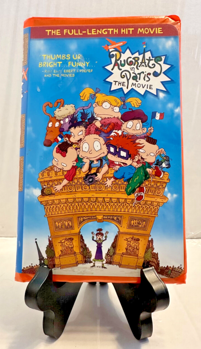 Rugrats In Paris The Movie VHS 2000 Nickelodeon (Clamshell Case