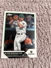 2023 Topps Pro Debut Chrome Blake Burkhalter PDC-187 Augusta Greenjackets