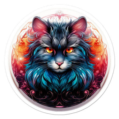 Cat Feline Sticker Decal