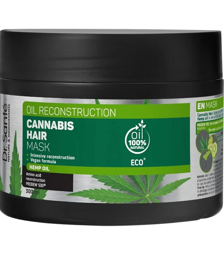Dr Sante Keratin Cannabis Hair Mask Hemp Oil 300 Ml