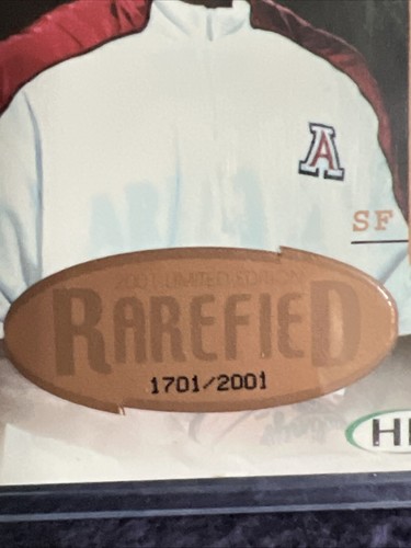 2001-02 SAGE Hit Rarefied Bronze /2001 Richard Jefferson #R17 Rookie 071 - Picture 2 of 3