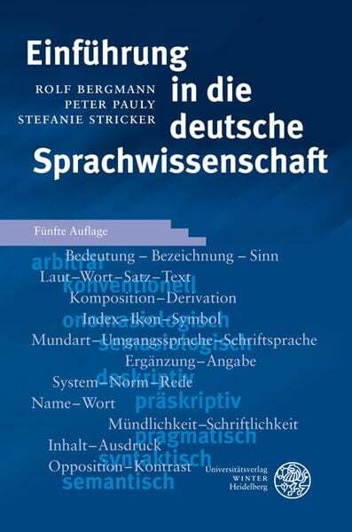 Thumbnail - Einführung In Die Deutsche Sprachwissenschaft