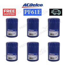 ACDelco Oil Filter GM Original Equipment PF61E (6 Pack) FREE SHIPPING