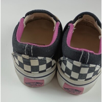 Vans Slip On Purple Checkered Vans Toddler Vans Shoes Children